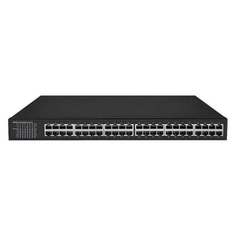 Switch 48 Port Poe Gigabit - Switch Ethernet Poe Gigabit Não Gerenciado