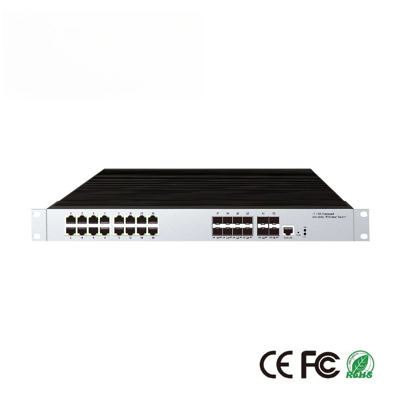 10G Sfp+ Switch 8 Port - Switch Ethernet Industrial Gerenciado com 16