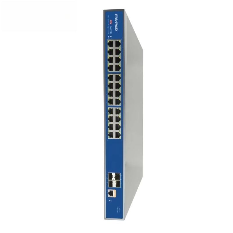 Switch 24 Port 10G Uplink - Switch PoE gerenciado L2 L3 EW