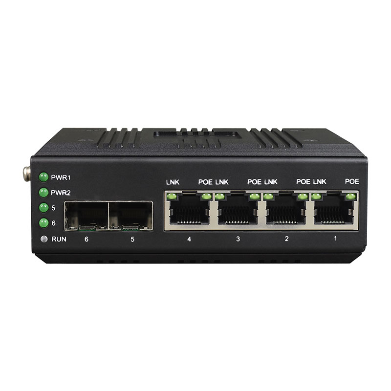 Industrial Switch Din Rail Gigabit - Switch de Rede em Anel RSTP