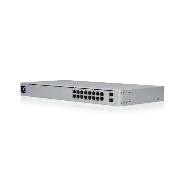 Poe Switch 16 Port 802.3At - Switch UniFi PoE 16 portas USW-16-POE