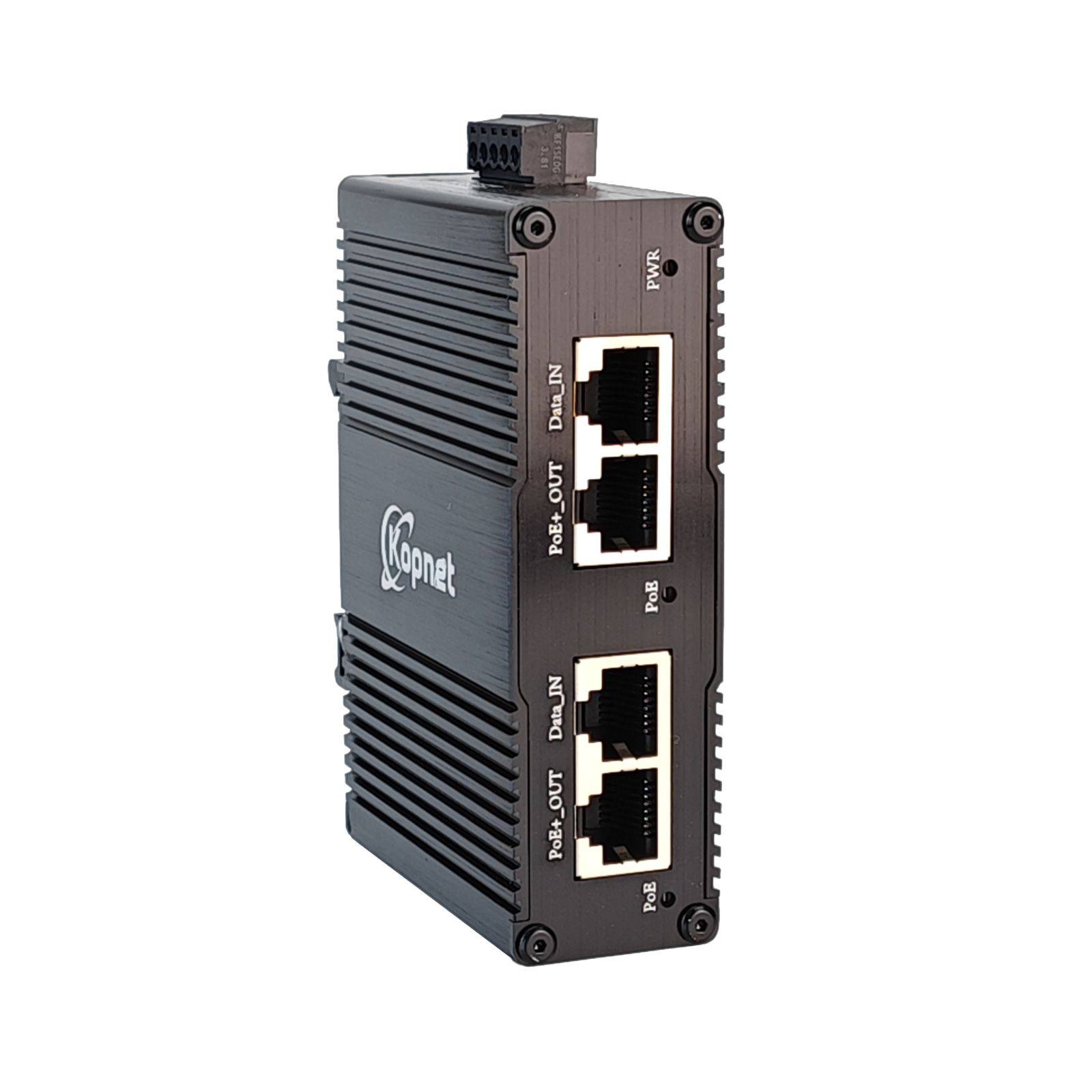 Poe Injector Gigabit 30W - Injetor PoE Industrial com Adaptador, Gigabit,