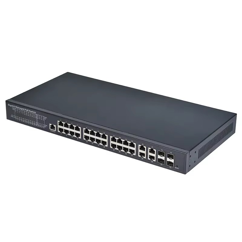 Managed Switch 24 Port Gigabit - Switch POE Gigabit PSE2444GCD-W com 24