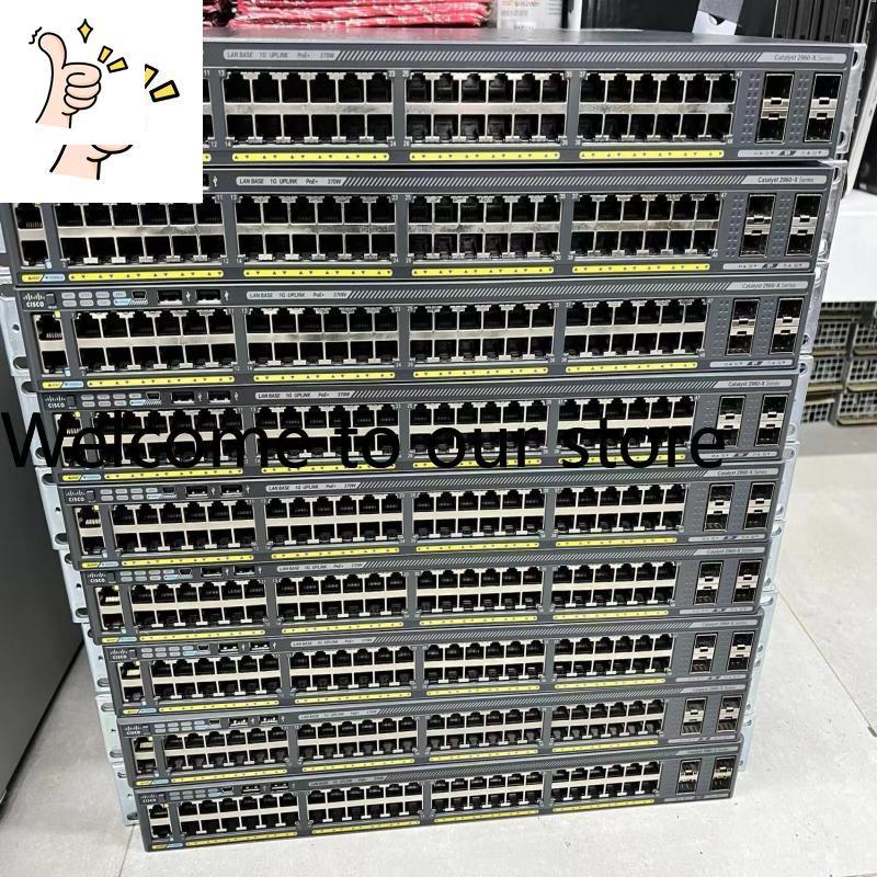 Switch 48 Port Poe Gigabit - WS-C2960X-48LPS-L Switch de Gerenciamento de Rede