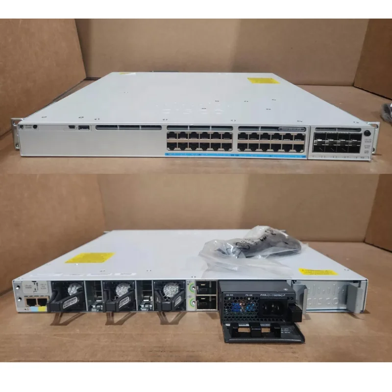 Switch 24 Port 10G Uplink - Switch de rede C9300L-24P-4X-A com 24