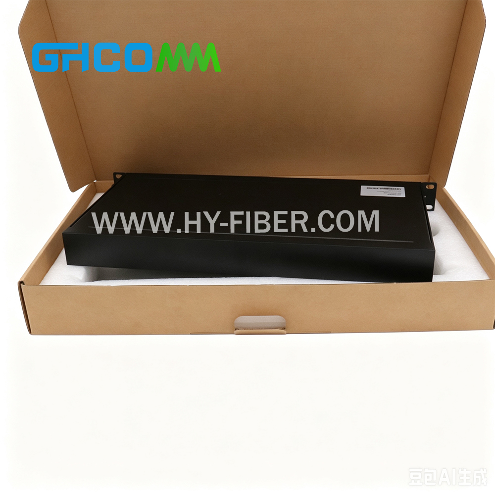 Network Switch Rack Mount 1U - Módulo DWDM MUX DEMUX de 2CH