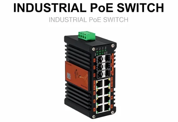 10G Sfp+ Switch 8 Port - Switch PoE gerenciado industrial L2+ com