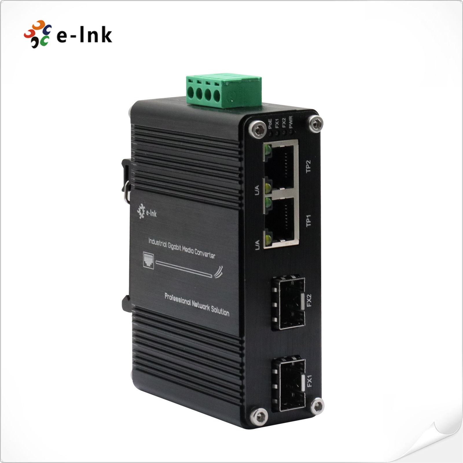 Industrial Switch Din Rail Gigabit - Switch Ethernet Gigabit industrial de 2