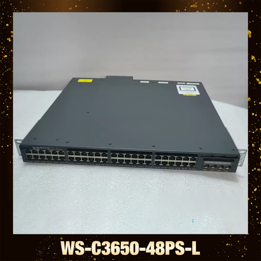 Switch 48 Port Poe Gigabit - WS-C3650-48PS-L Switch de Gerenciamento Layer 3