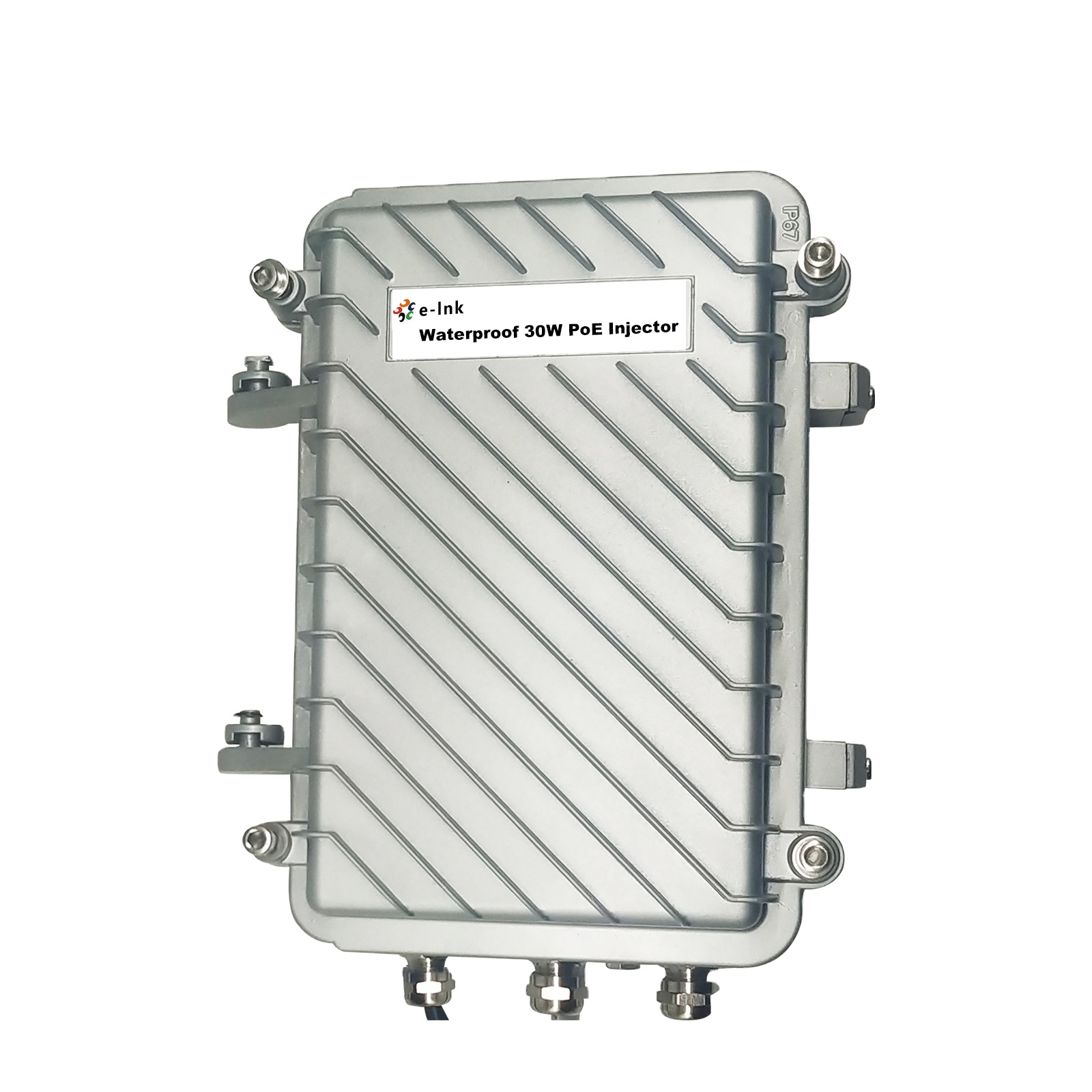 Poe Injector Gigabit 30W - Injetor industrial impermeável exterior do gigabit