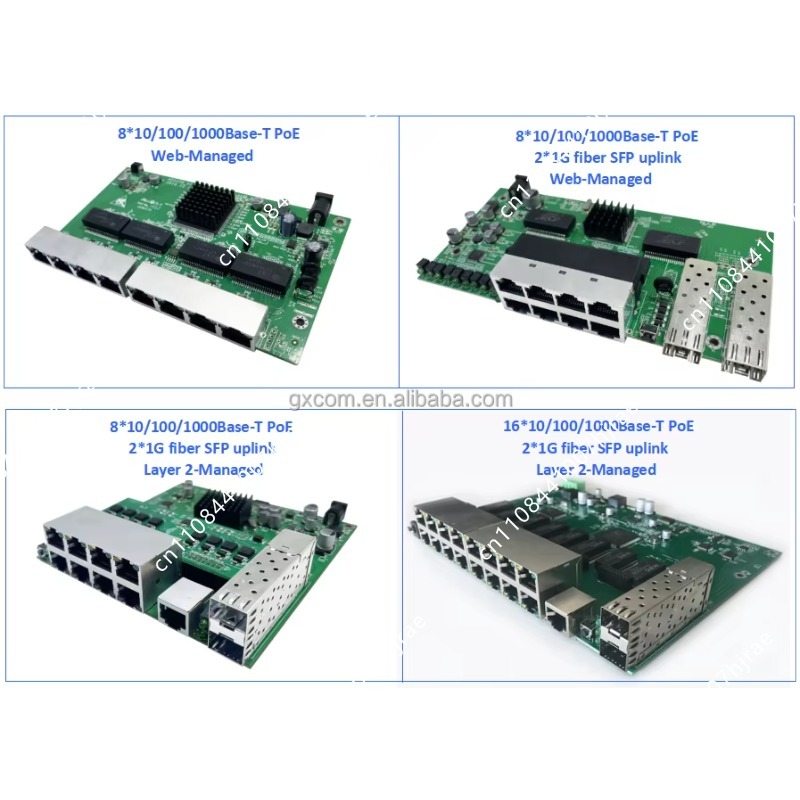 Switch PoE Gerenciado Gigabit  - Poe Switch 16 Port 802.3At avaliação e preço
