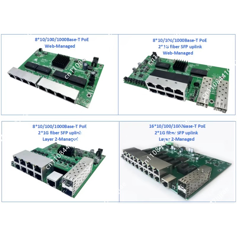 Switch PoE Gerenciado Gigabit  - Poe Switch 16 Port 802.3At avaliação e preço