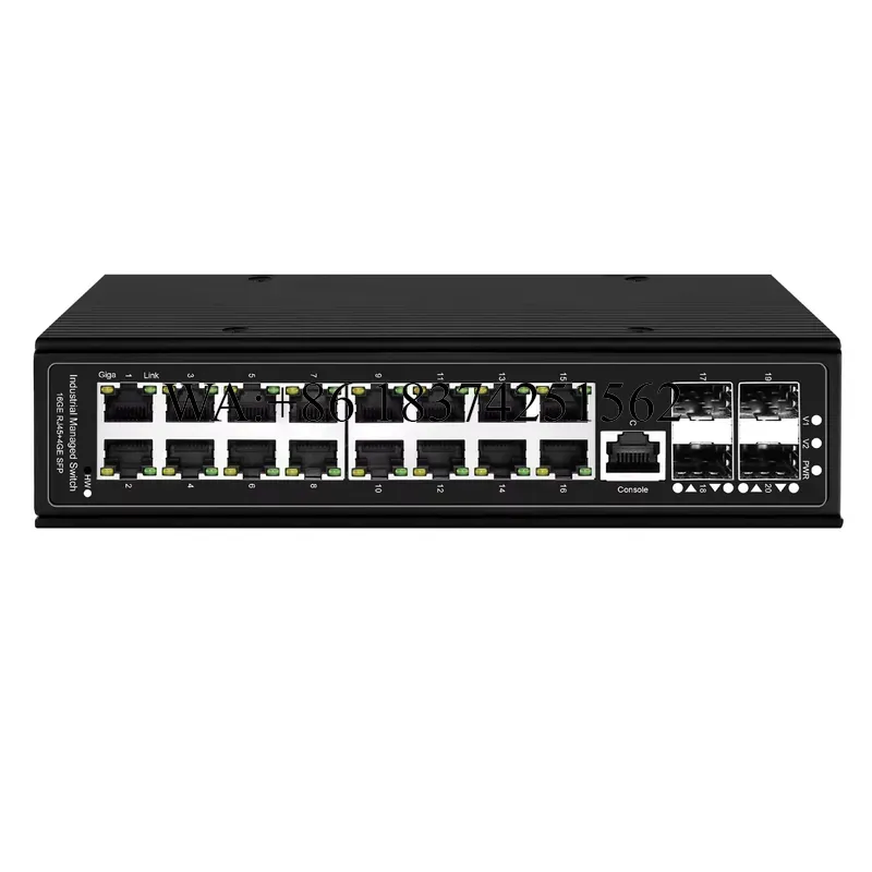 Switch Ethernet industrial ger - Poe Switch 16 Port 802.3At avaliação e preço