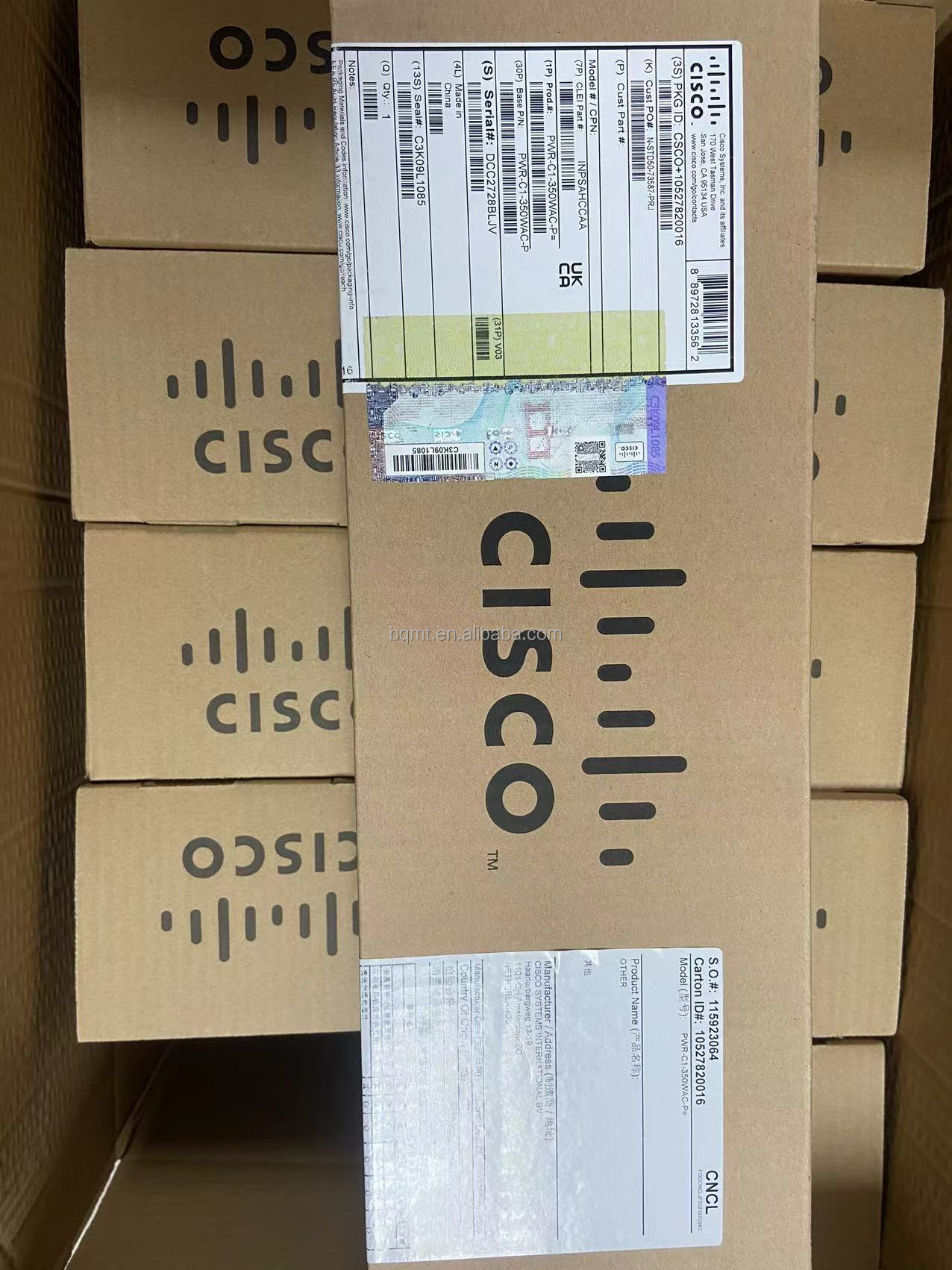 Switch Cisco Original C9300-24 - Layer 3 Switch 24 Port Sfp avaliação e preço