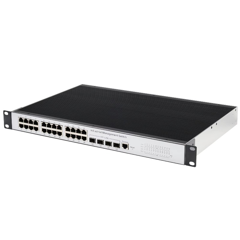 Switch Industrial POE Gerencia - Managed Switch 24 Port Gigabit avaliação e preço