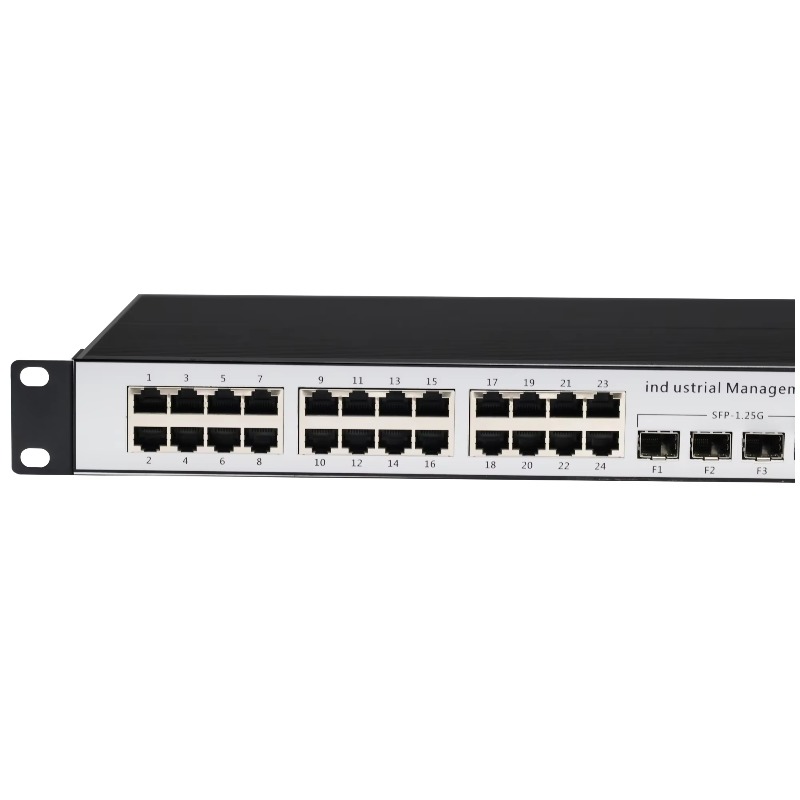 Switch Industrial POE Gerencia - Managed Switch 24 Port Gigabit avaliação e preço