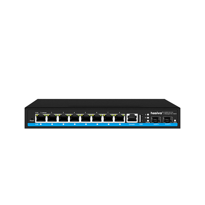 8 portas L3 gerenciou 2,5 GPS  - 10G Sfp+ Switch 8 Port avaliação e preço