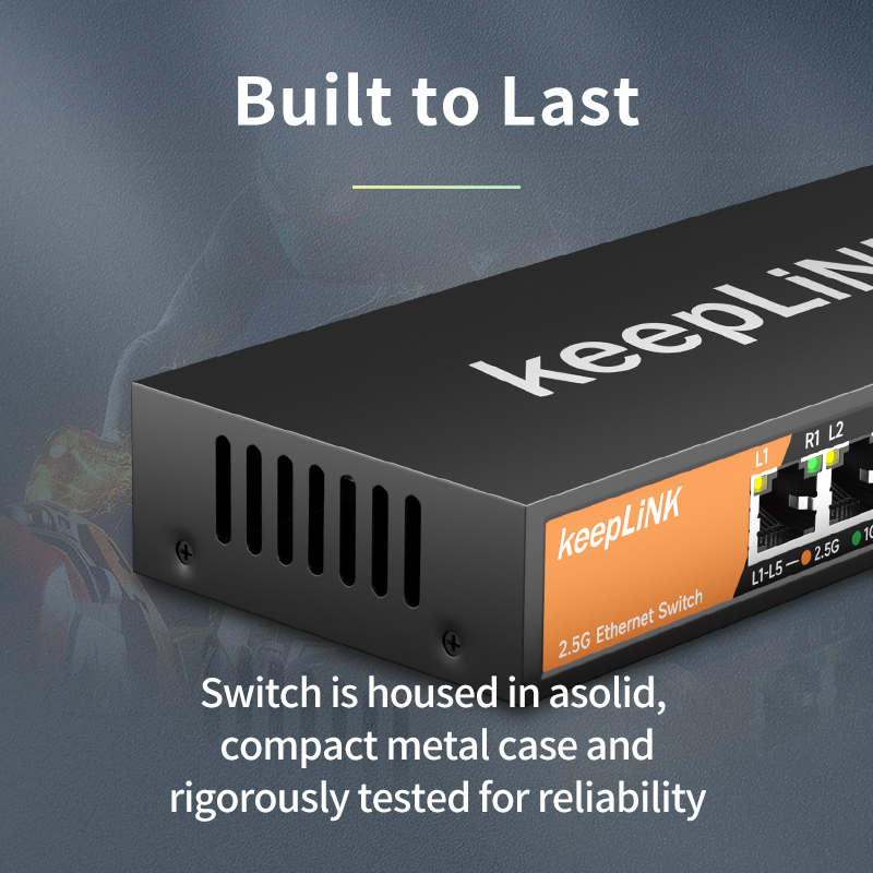 Switch Ethernet 2.5G de rede p - Switch 5 Port 2.5G Unmanaged avaliação e preço