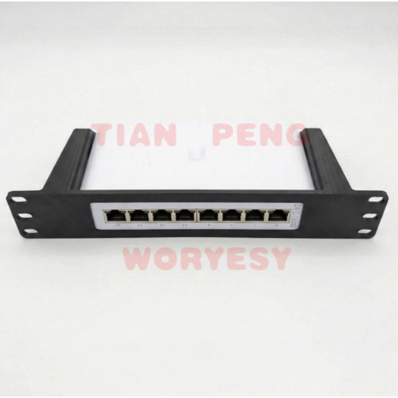 Para Ubiquiti (USW-Lite-8-PoE) - Network Switch Rack Mount 1U avaliação e preço