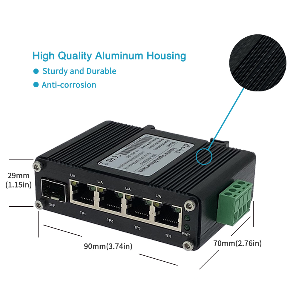 Switch PoE em trilho Din 4 8 1 - Poe Switch 16 Port 802.3At avaliação e preço