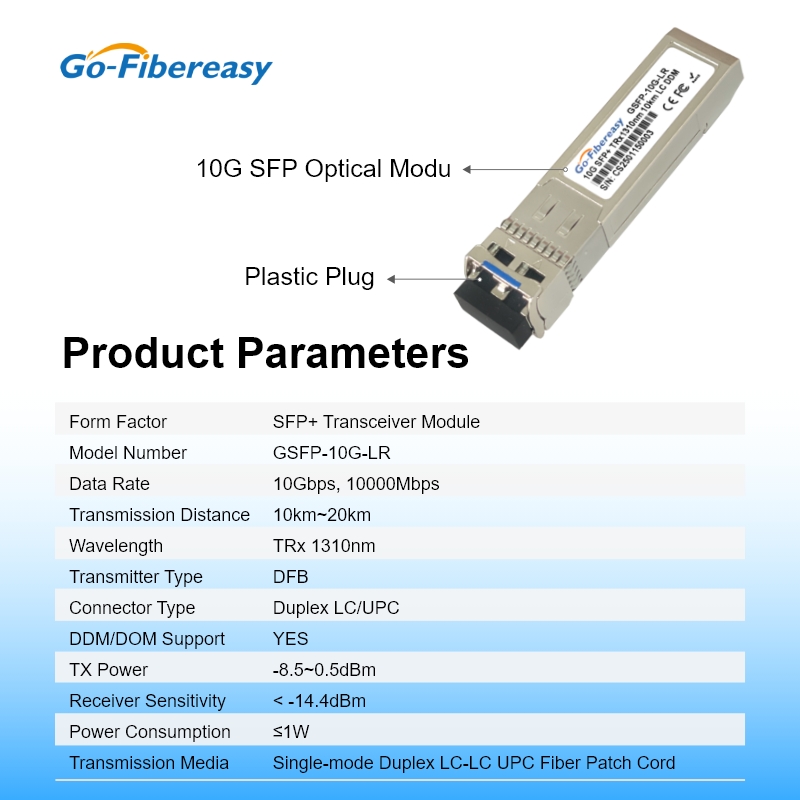Módulo Óptico SFP 10Gb 10km LC - Sfp Module 10G Lr avaliação e preço