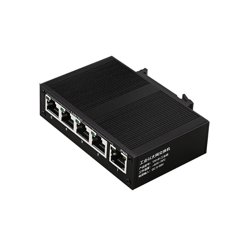 Switch Ethernet Industrial de  - Industrial Switch Din Rail Gigabit avaliação e preço