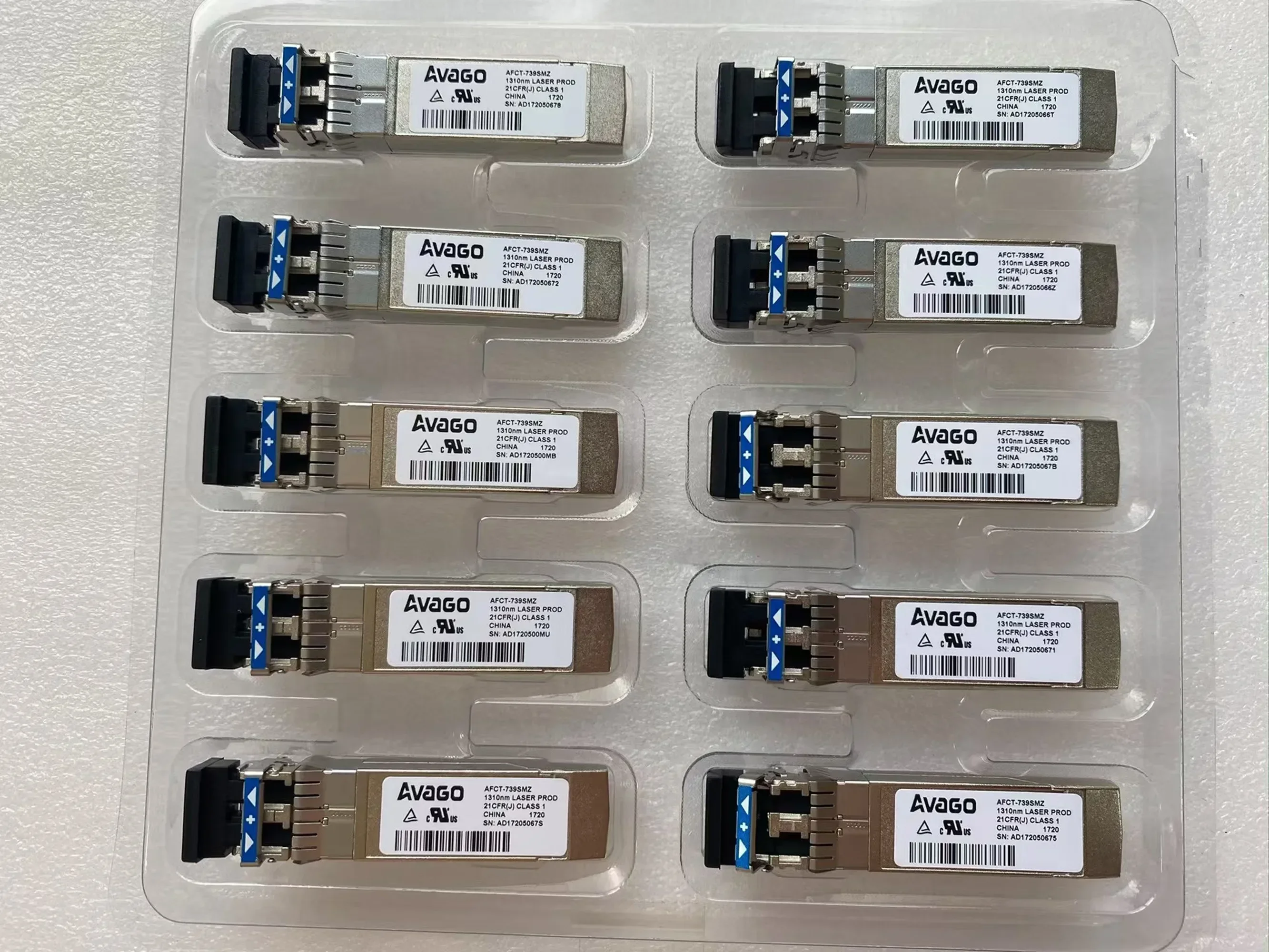 AVAGO AFCT-739SMZ 10G LR 1310n - Sfp Module 10G Lr avaliação e preço