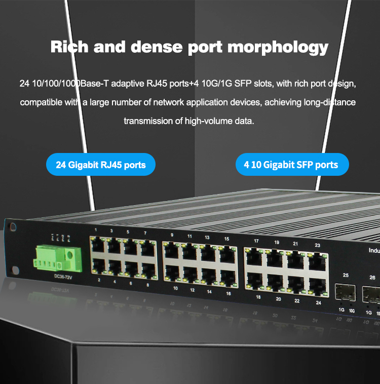 19 polegadas rack moun l3 gere - Switch 24 Port 10G Uplink avaliação e preço