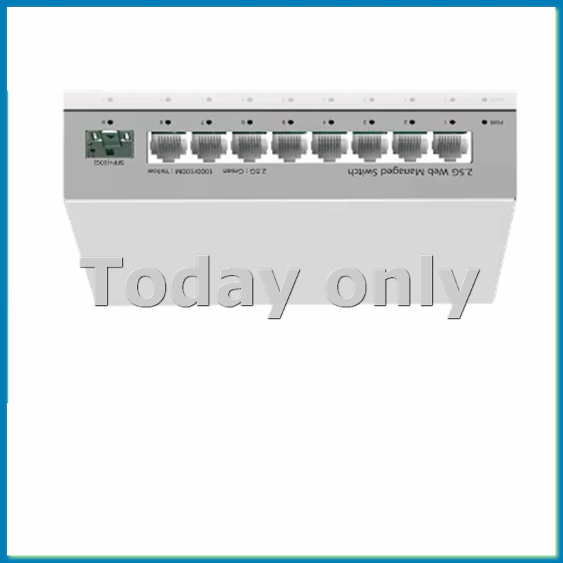 2.5GbE Inteligente Gerenciado  - 10G Sfp+ Switch 8 Port avaliação e preço