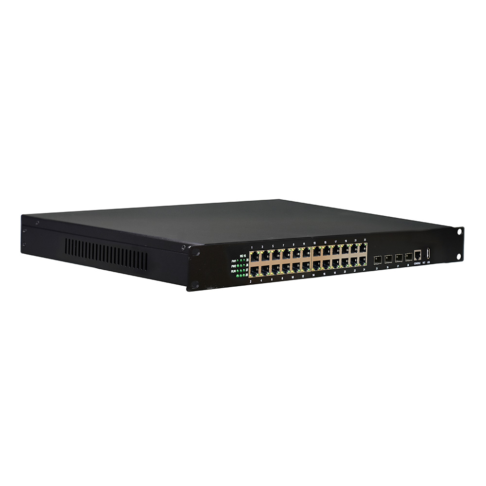 Camada 3 gerenciou 24 portas G - Layer 3 Switch 24 Port Sfp avaliação e preço