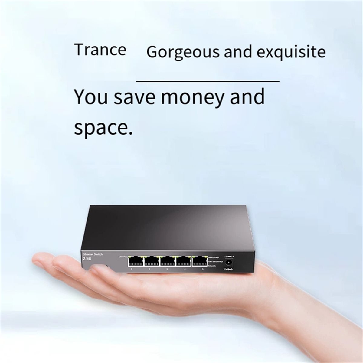 5 portas 2.5g interruptor ethe - Switch 5 Port 2.5G Unmanaged avaliação e preço
