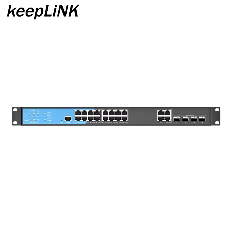 Switch de rede gerenciado para - Managed Switch 24 Port Gigabit avaliação e preço