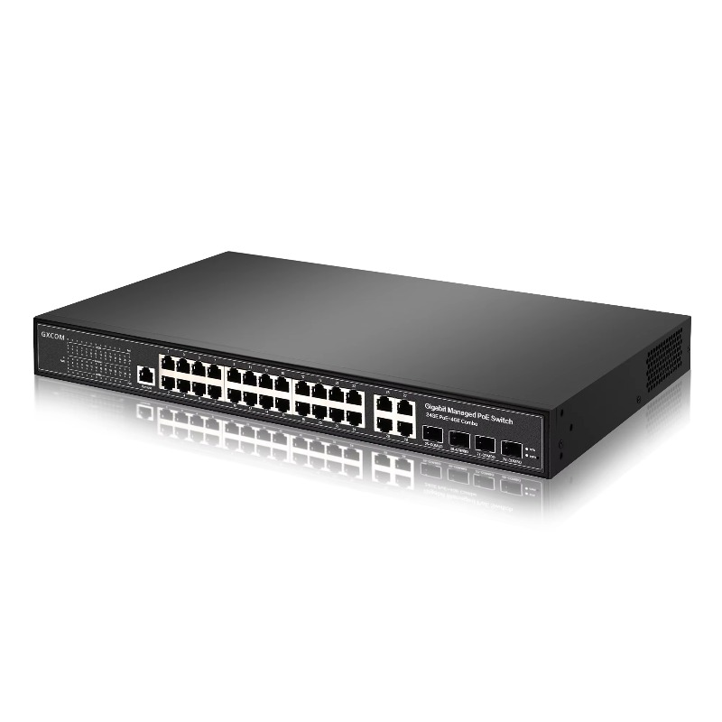 Switch PoE gerenciado de alta  - Managed Switch 24 Port Gigabit avaliação e preço