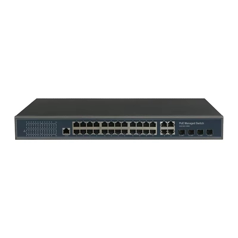 Switch PoE gerenciado de alta  - Managed Switch 24 Port Gigabit avaliação e preço
