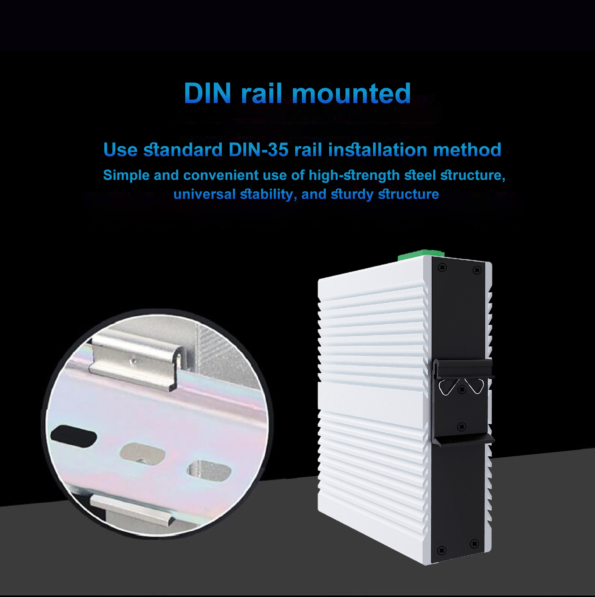 Switch industrial Gigabit com  - Industrial Switch Din Rail Gigabit avaliação e preço