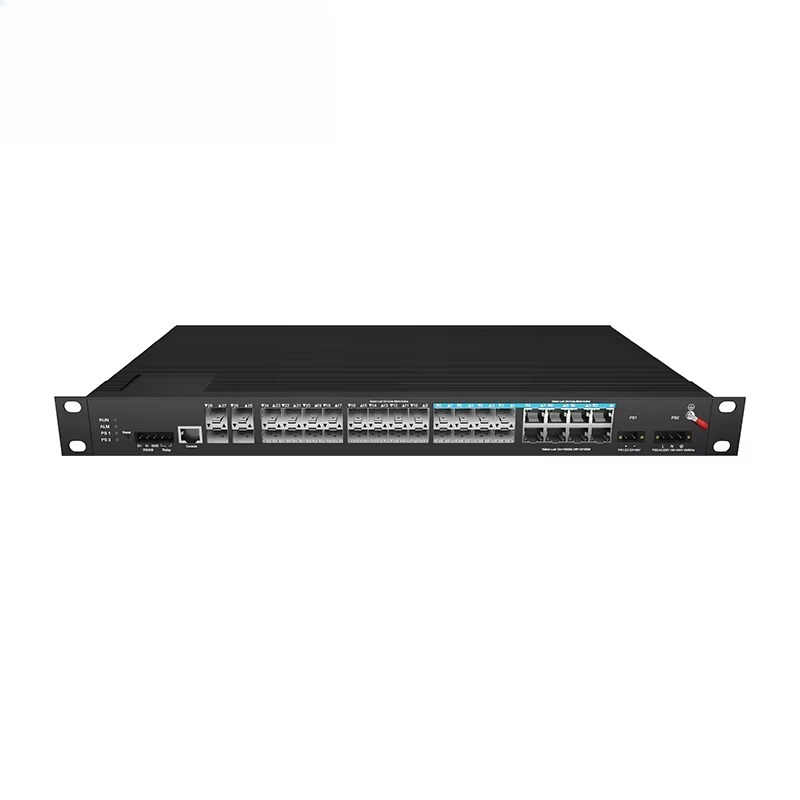 Switches industriais gerenciáv - Network Switch Rack Mount 1U avaliação e preço