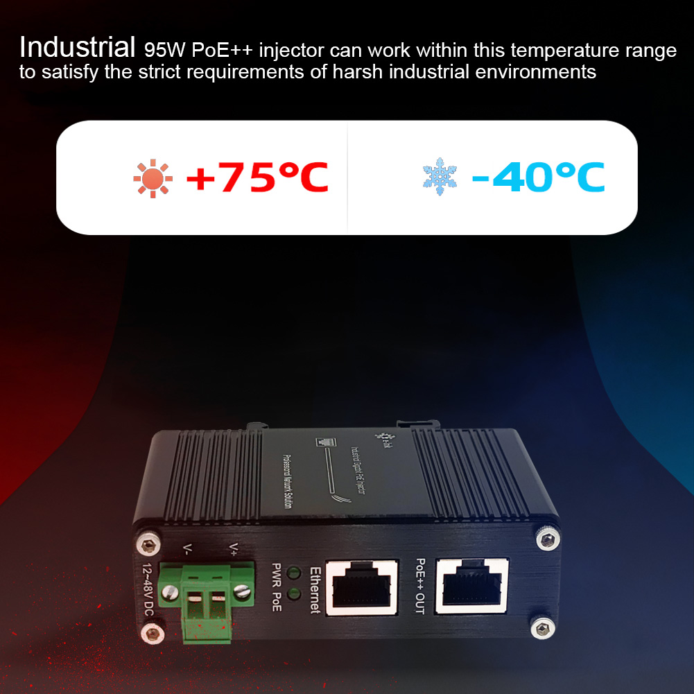 Injetor PoE Industrial 30W/60W - Poe Injector Gigabit 30W avaliação e preço