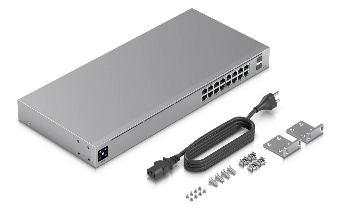 Switch UniFi PoE 16 portas USW - Poe Switch 16 Port 802.3At avaliação e preço