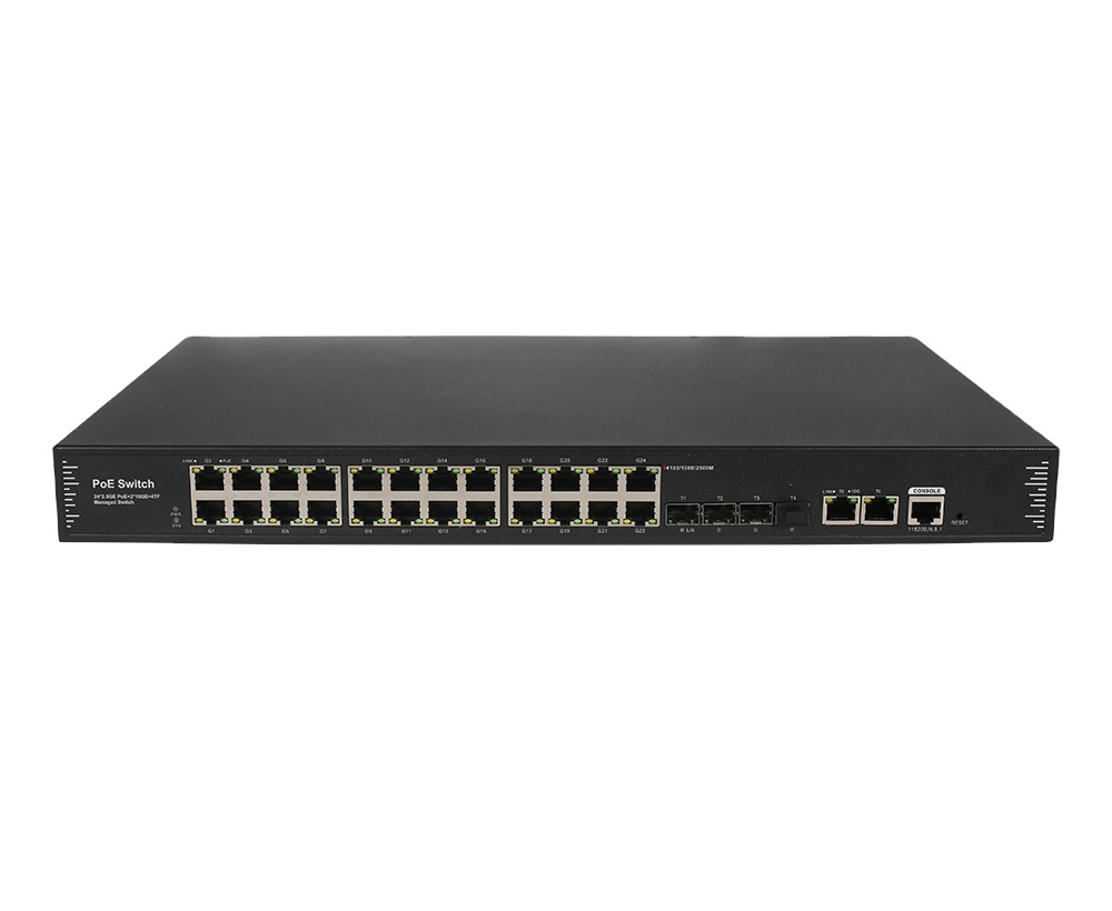 Switch PoE Gerenciado de 30 Po - Switch 24 Port 10G Uplink avaliação e preço