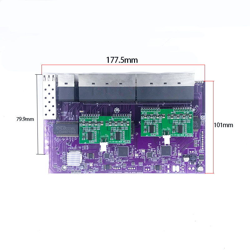 Módulo de comutação SFP com UP - Poe Switch 16 Port 802.3At avaliação e preço