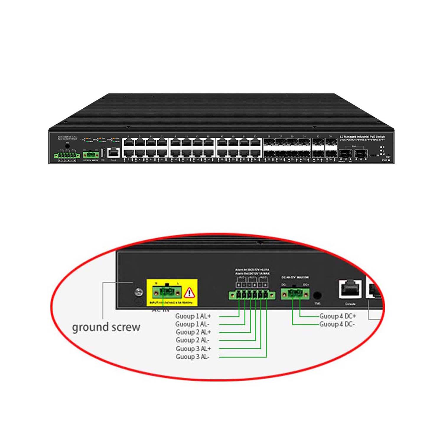 10g uplink 38 portas interrupt - Switch 24 Port 10G Uplink avaliação e preço