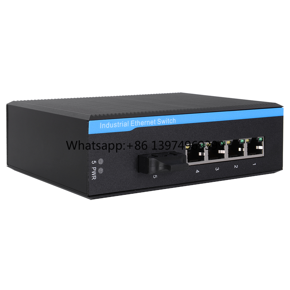 4 + 1 5Portas 9V 12V 24V 48V M - Industrial Switch Din Rail Gigabit avaliação e preço