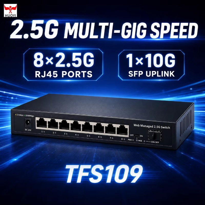 Switch gerenciado de 8 portas  - 10G Sfp+ Switch 8 Port avaliação e preço