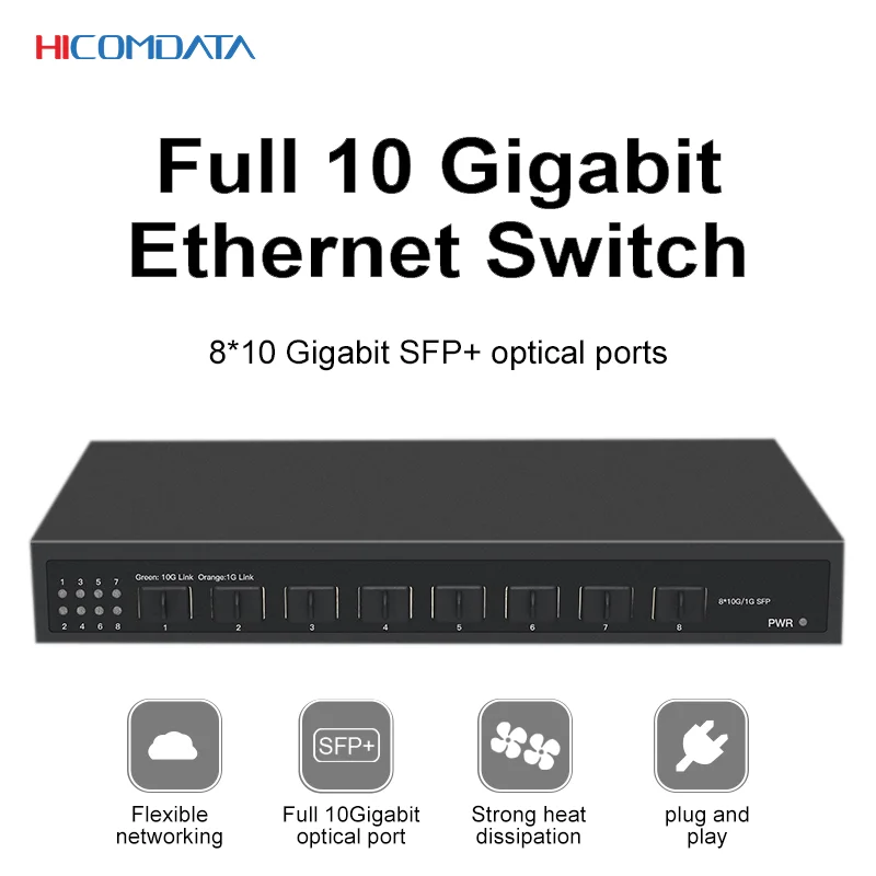Switch Ethernet de 8 Portas 10 - 8 Port 2.5G Switch Unmanaged avaliação e preço