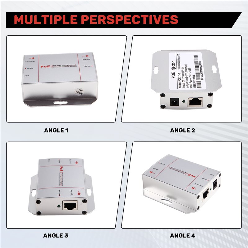 Injetor PoE+ industrial Gigabi - Poe Injector Gigabit 30W avaliação e preço