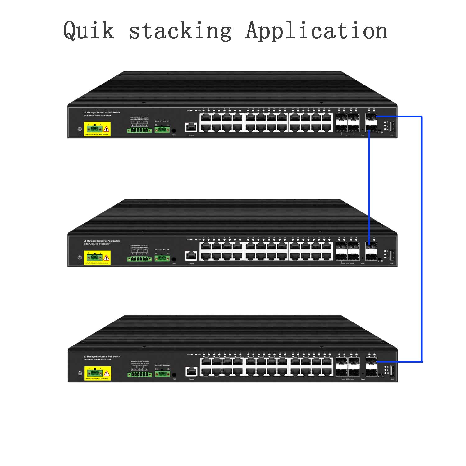 Switch gerenciado industrial L - Switch 24 Port 10G Uplink avaliação e preço