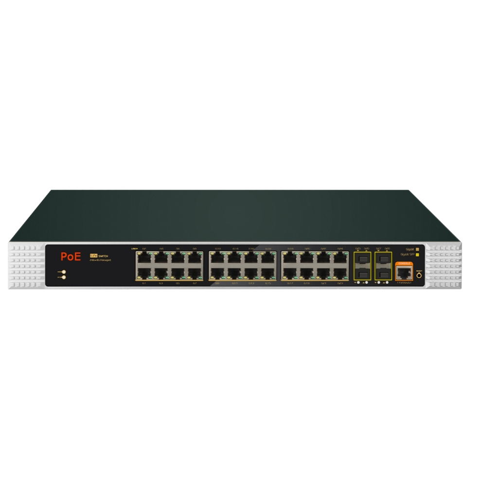 Switch industrial gerenciado G - Managed Switch 24 Port Gigabit avaliação e preço