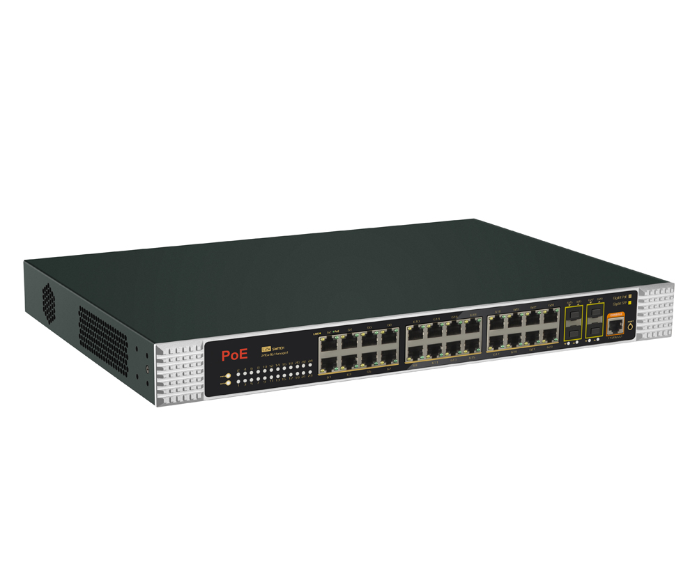 Switch industrial gerenciado G - Managed Switch 24 Port Gigabit avaliação e preço