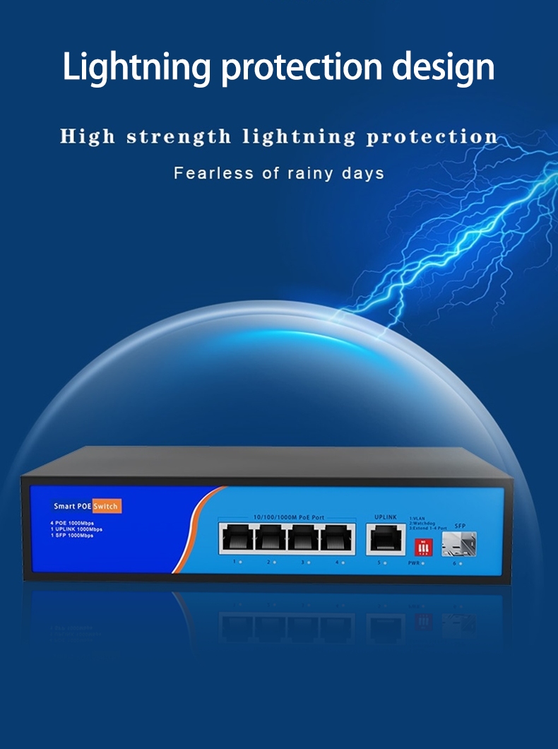 Switch POE OEM/ODM de fábrica, - Poe Switch 16 Port 802.3At avaliação e preço