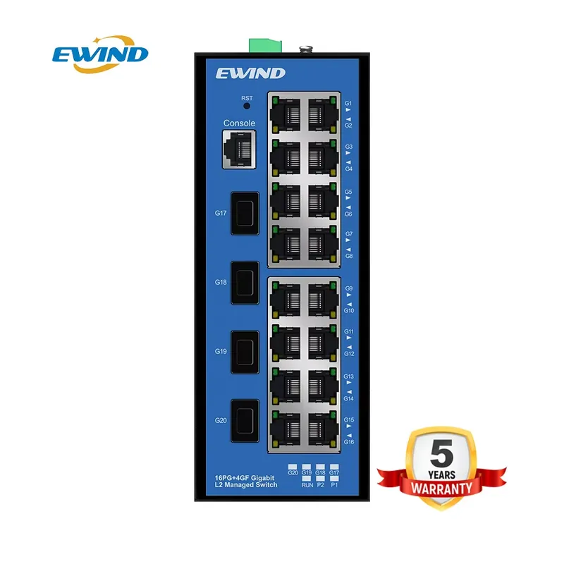 Switch PoE Gerenciado Industri - Industrial Switch Din Rail Gigabit avaliação e preço